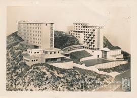 Model of St. John's College as Originally Planned, 1950s