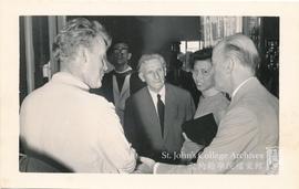 St. John's College Opening Ceremony, 14 October 1955