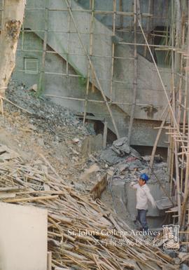 Wong Chik Ting Hall Under Construction, 1997